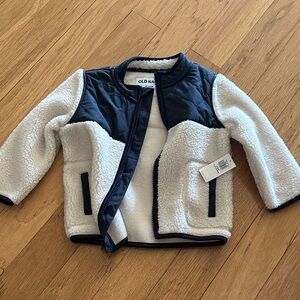 Old Navy Kids Jacket - Black and White